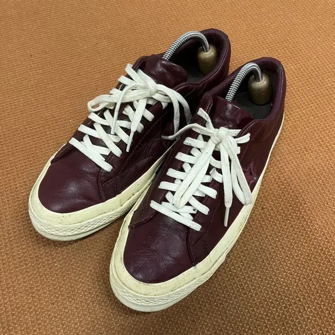 컨버스 원스타 레더 로우 스니커즈 운동화 260 G07976 상품이미지1