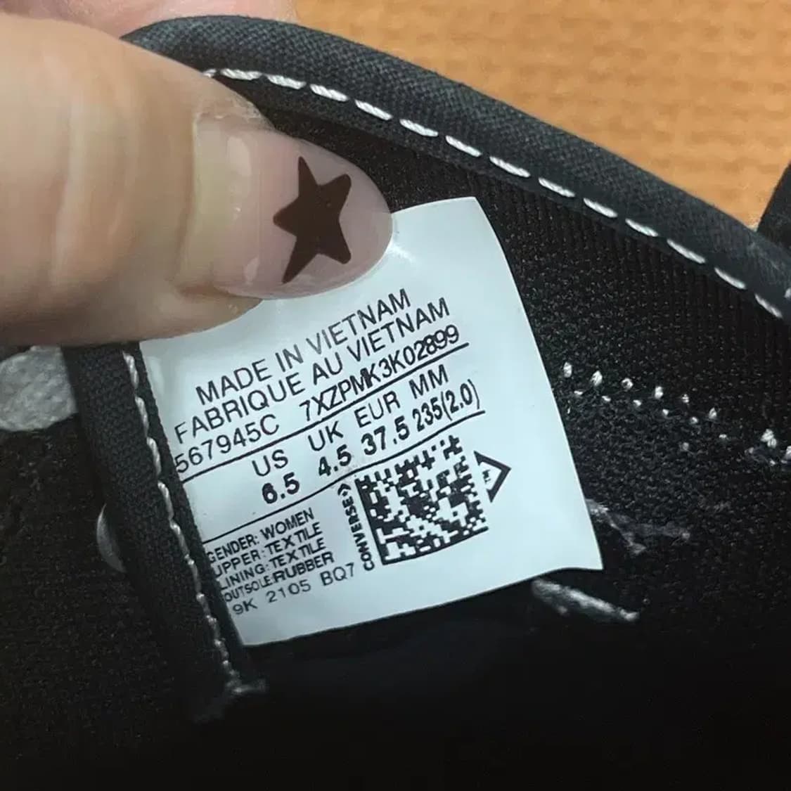 컨버스 척테일러 올스타 뮬 스니커즈 운동화 235 G07984 상품이미지5