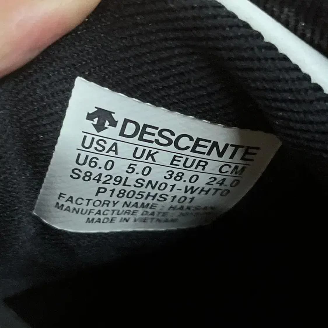 데상트 스위스 레플리카 스니커즈 운동화 240 G07998 상품이미지5