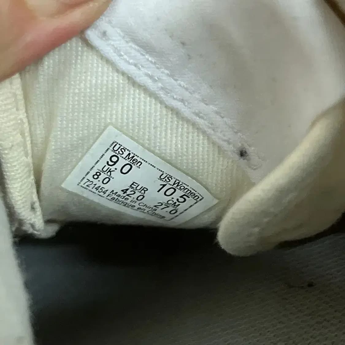 반스 올드스쿨 체커보드 스니커즈 운동화 270 G08000 상품이미지5