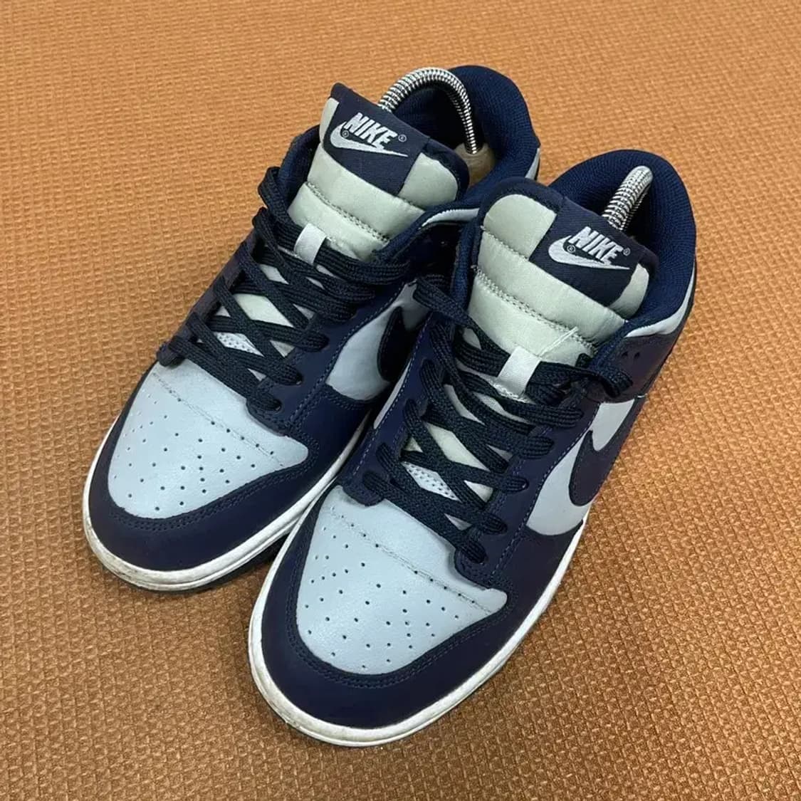 나이키 네이비 가죽 스니커즈/일반 운동화 240 G08026 상품이미지1