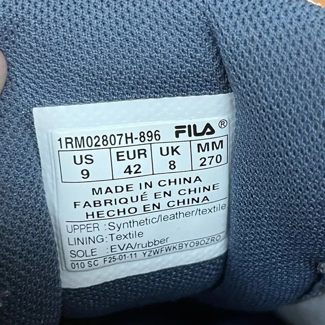 필라 디사이퍼 스니커즈 운동화 270 G08031 상품이미지5