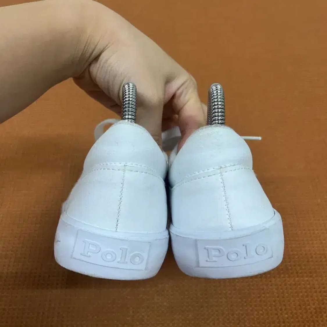 폴로 랄프로렌 화이트포니 스니커즈 운동화 235 G08044 상품이미지2