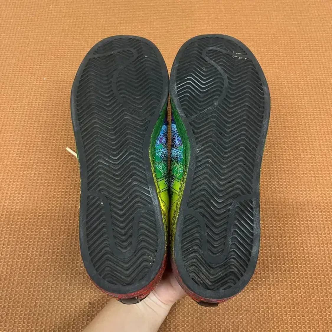 아디다스 슈퍼스타 프라이드 페인팅 스니커즈 운동화 265 G08047 상품이미지4