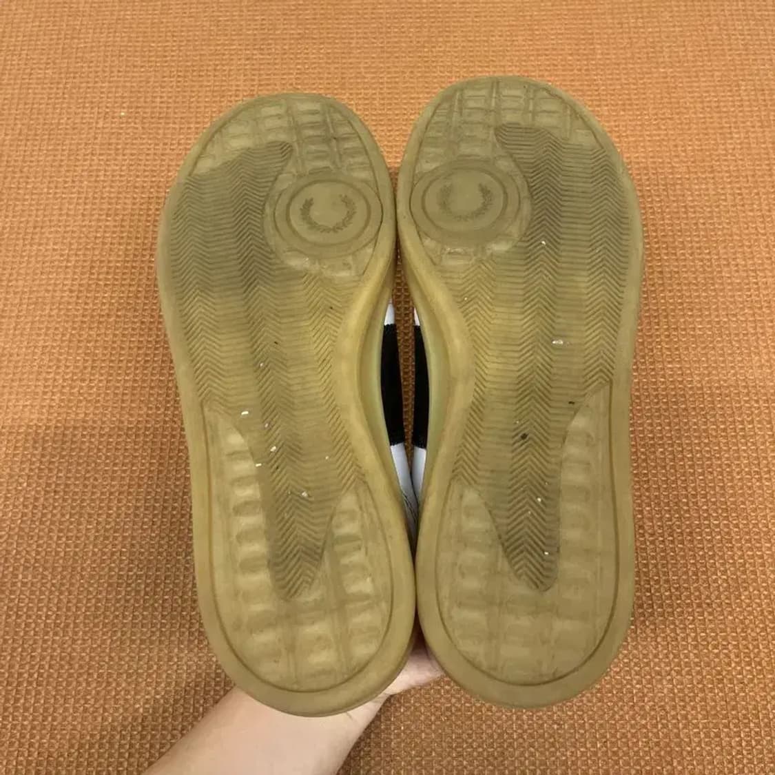 프레드페리 가죽 스니커즈 운동화 UK6 G08049 상품이미지4