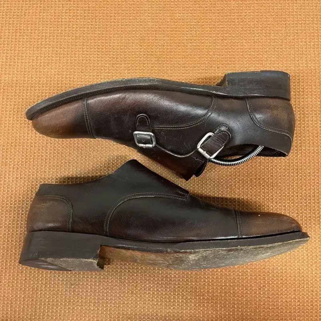 디스퀘어드2 브라운 가죽 로퍼/블로퍼 42 G08062 상품이미지3