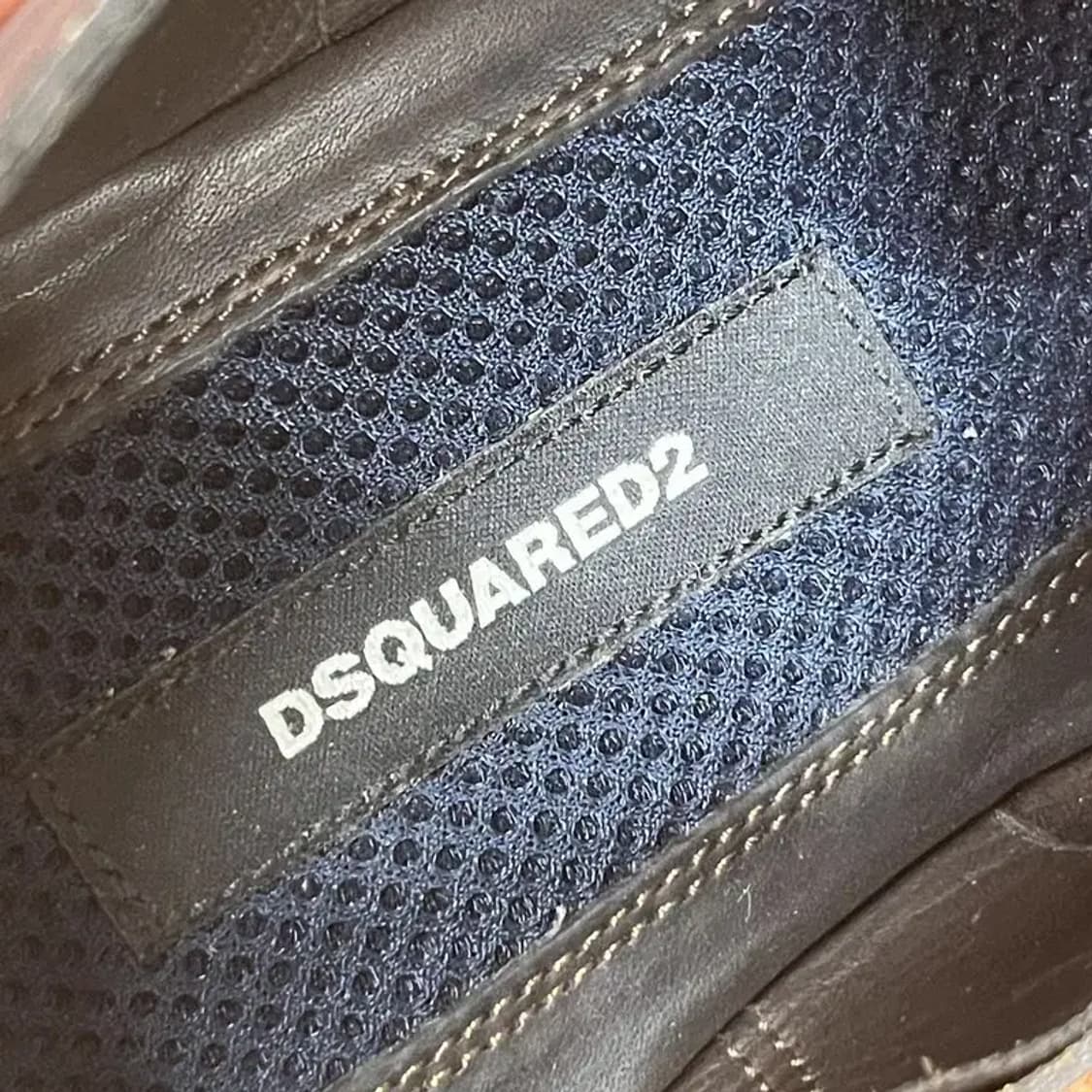 디스퀘어드2 브라운 가죽 로퍼/블로퍼 42 G08062 상품이미지5