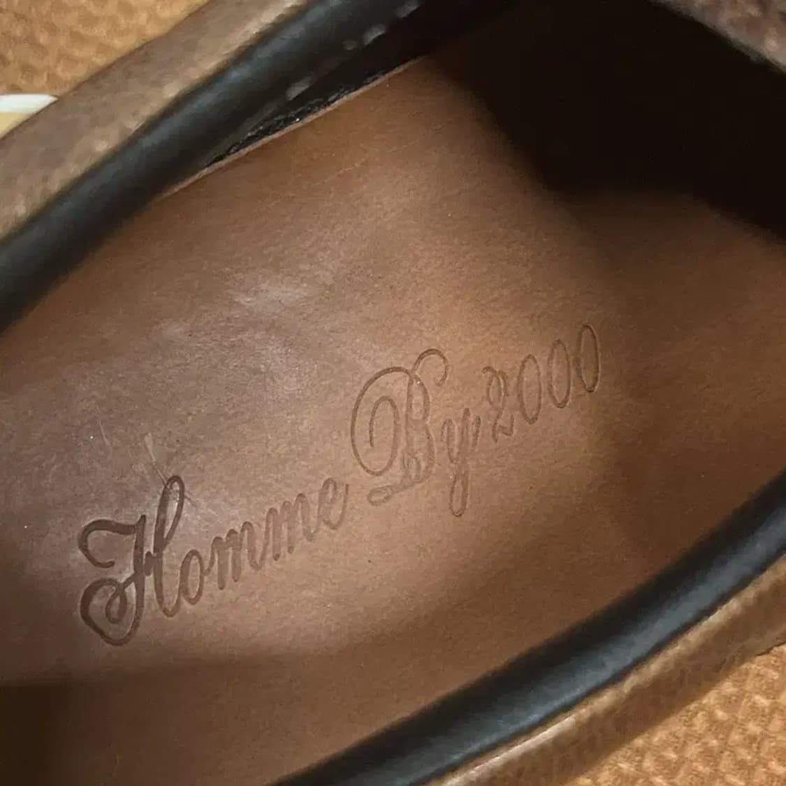 Homme By 2000 빈티지 정장구두 로퍼 250 G08092 상품이미지5