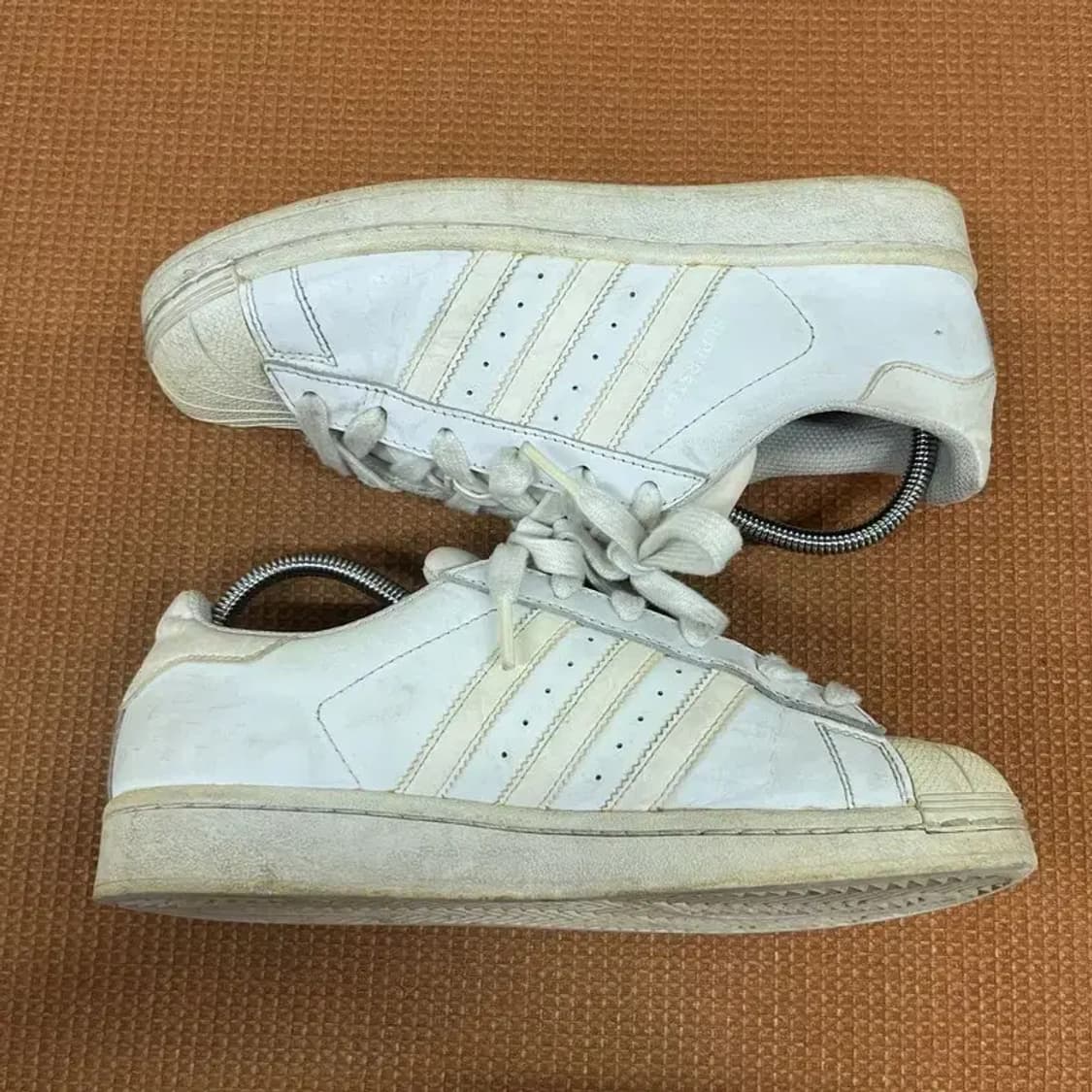 아디다스 슈퍼스타 파운데이션 스니커즈 운동화 240 G08072 상품이미지3