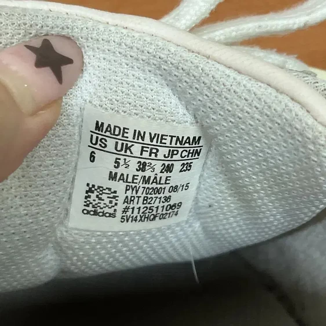 아디다스 슈퍼스타 파운데이션 스니커즈 운동화 240 G08072 상품이미지5