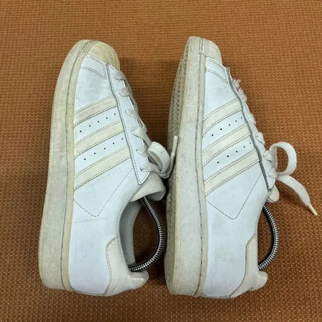 아디다스 슈퍼스타 파운데이션 스니커즈 운동화 240 G08072 상품이미지6