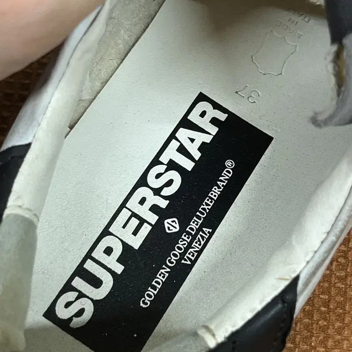 골든구스 슈퍼스타 빈티지 스니커즈 운동화 37 G08103 상품이미지5