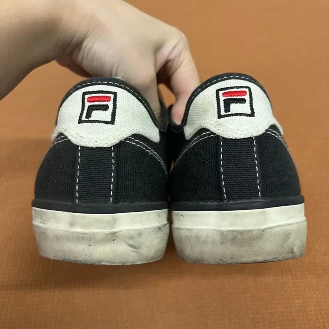 필라 블랙 벨크로 스니커즈 260 G08122 상품이미지2