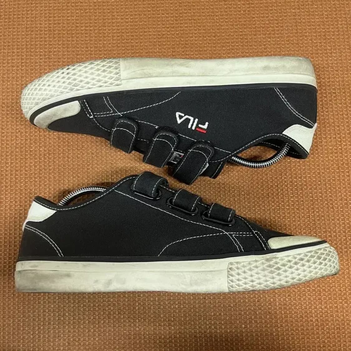 필라 블랙 벨크로 스니커즈 260 G08122 상품이미지3