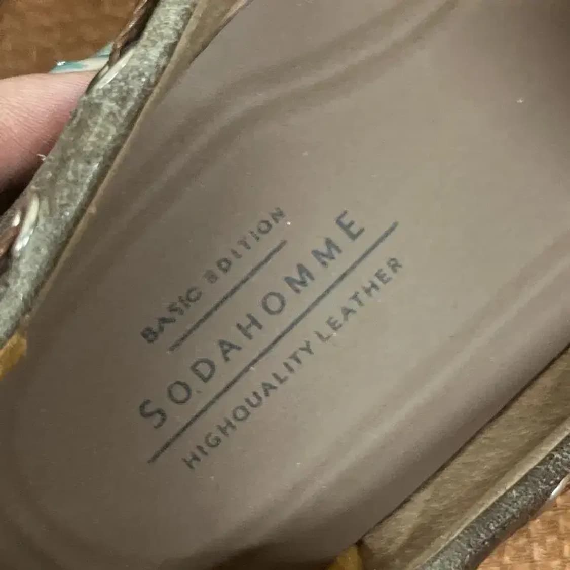 소다 옴므 캐주얼 보트슈즈 260 G08172 상품이미지5