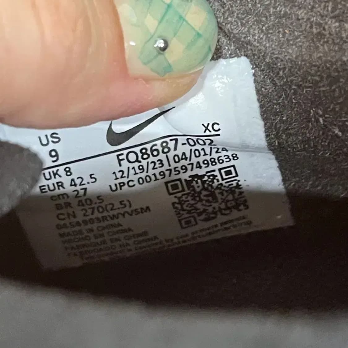 나이키 줌 머큐리얼 베이퍼 16 프로 TF 풋살화 270 G08131 상품이미지5