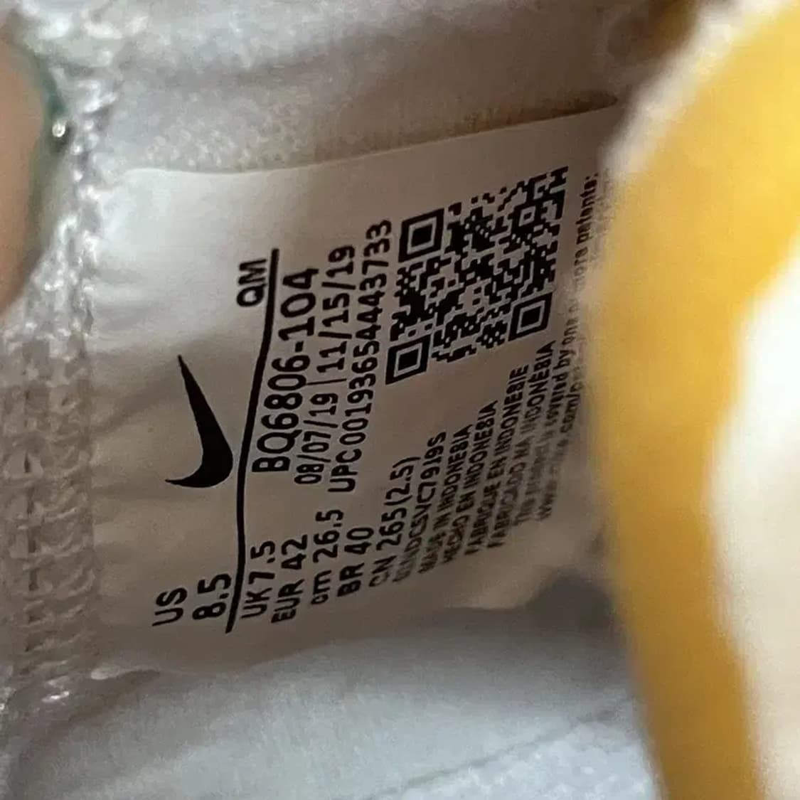 나이키 블레이저 미드 77 빈티지 스니커즈 운동화 265 G08143 상품이미지5