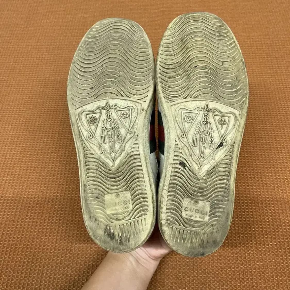 구찌 정품 스타 빈티지 에이스 스니커즈 운동화 34 G08125 상품이미지4