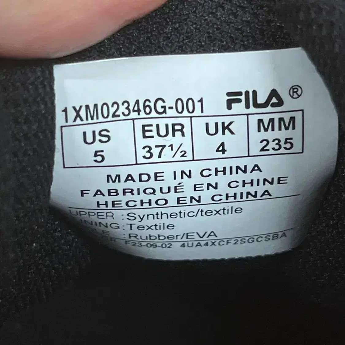 필라 에샤페 VC 스니커즈 운동화 235 G08197 상품이미지5