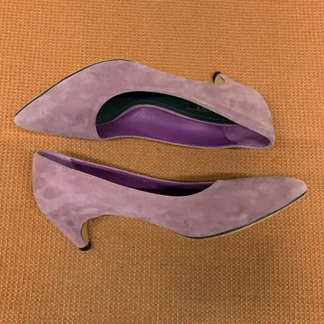 타임 한섬 스웨이드 펌프스 힐 240 G08248 상품이미지3