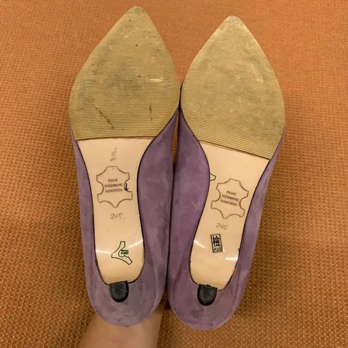 타임 한섬 스웨이드 펌프스 힐 240 G08248 상품이미지4