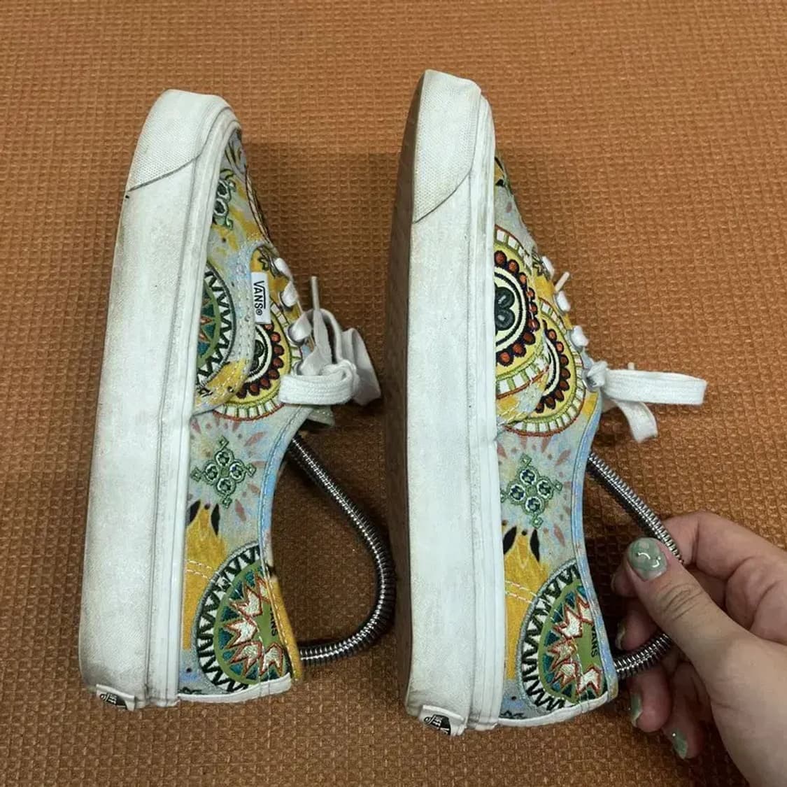 반스 애너하임 팩토리 믹스 모자이크 스니커즈 운동화 235 G08215 상품이미지6