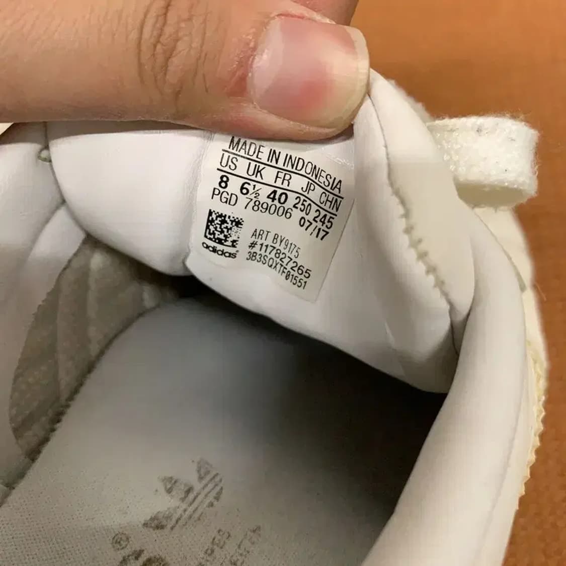 아디다스 슈퍼스타 스니커즈 운동화 250 G08225 상품이미지5