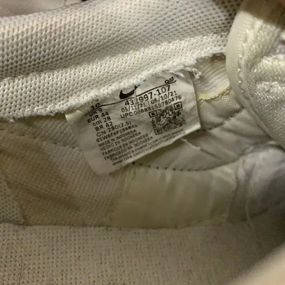 나이키 킬샷 2 레더 스니커즈 운동화 280 G08236 상품이미지5