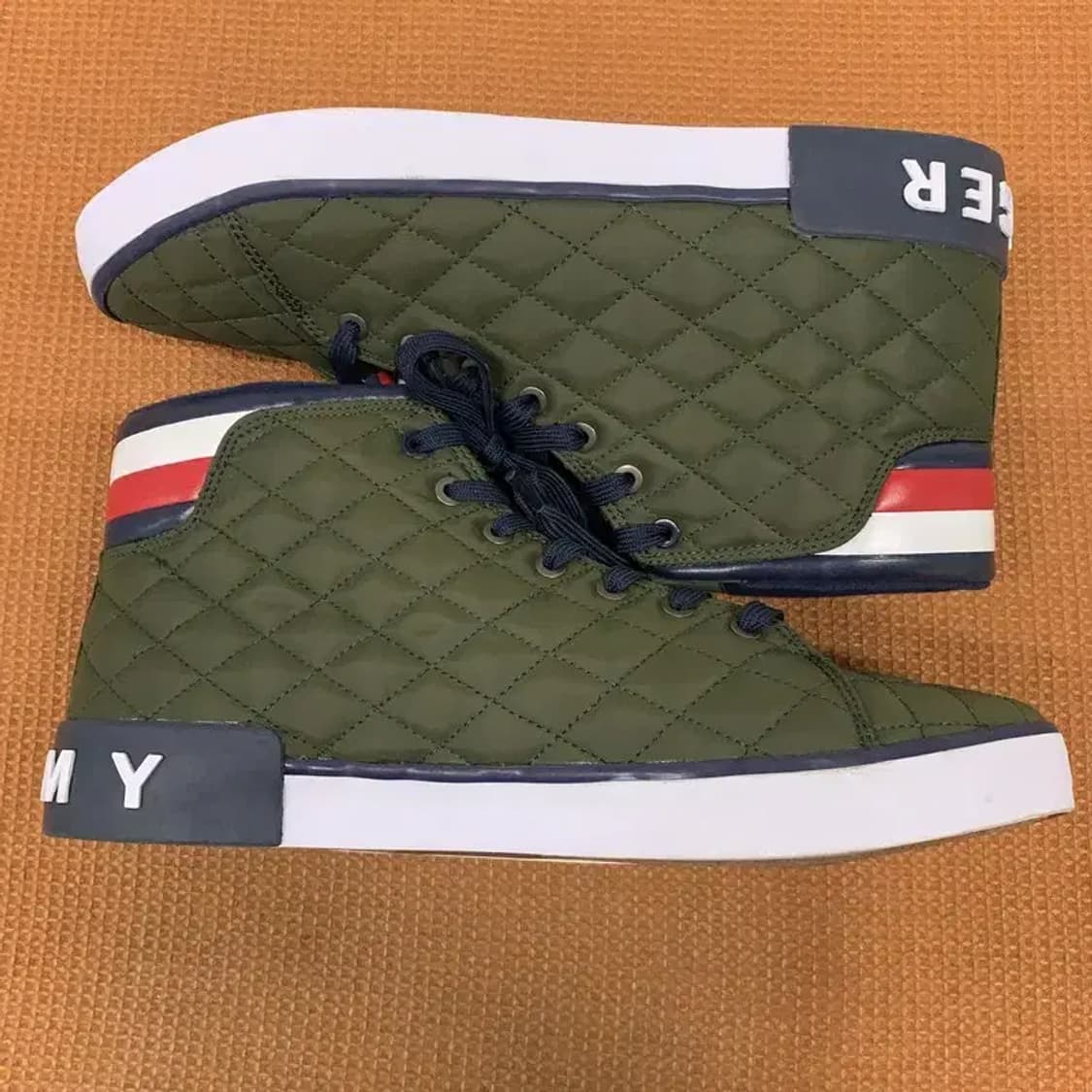 타미힐피거 로쉬3 하이탑 스니커즈 운동화 US10.5 G08251 상품이미지3