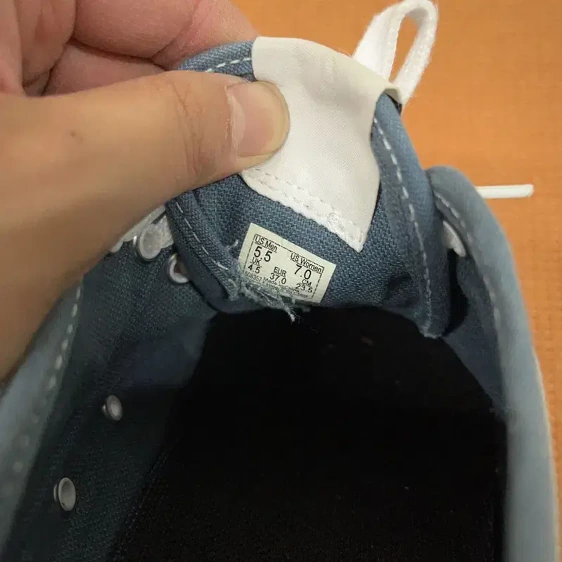 반스 체커보드 스니커즈 운동화 235 G08274 상품이미지5