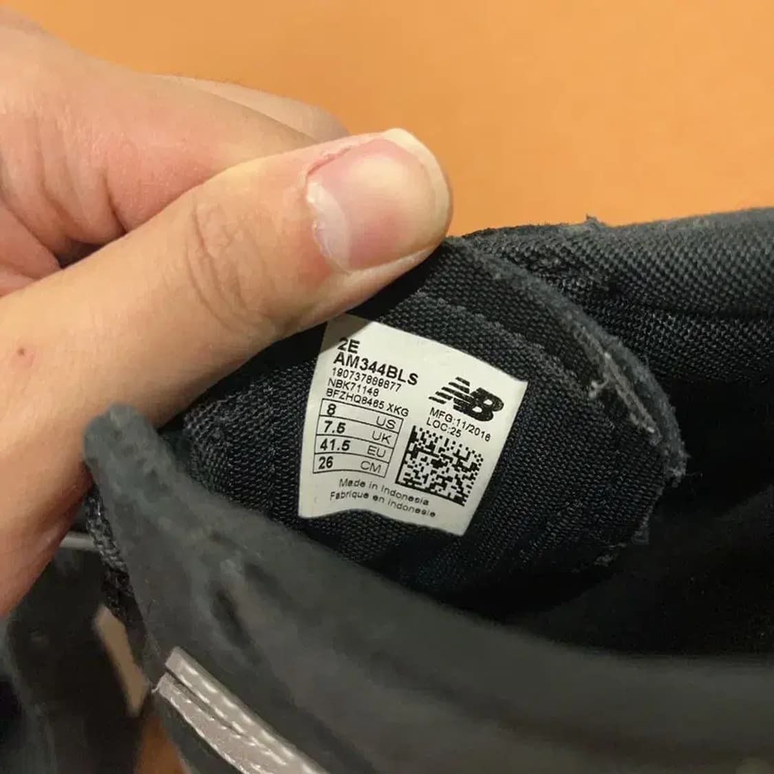 뉴발란스 344 스니커즈 운동화 260 G08278 상품이미지5