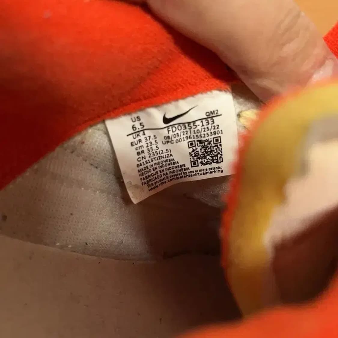 나이키 코트 레거시 레프트 스니커즈 운동화 235 G08280 상품이미지5