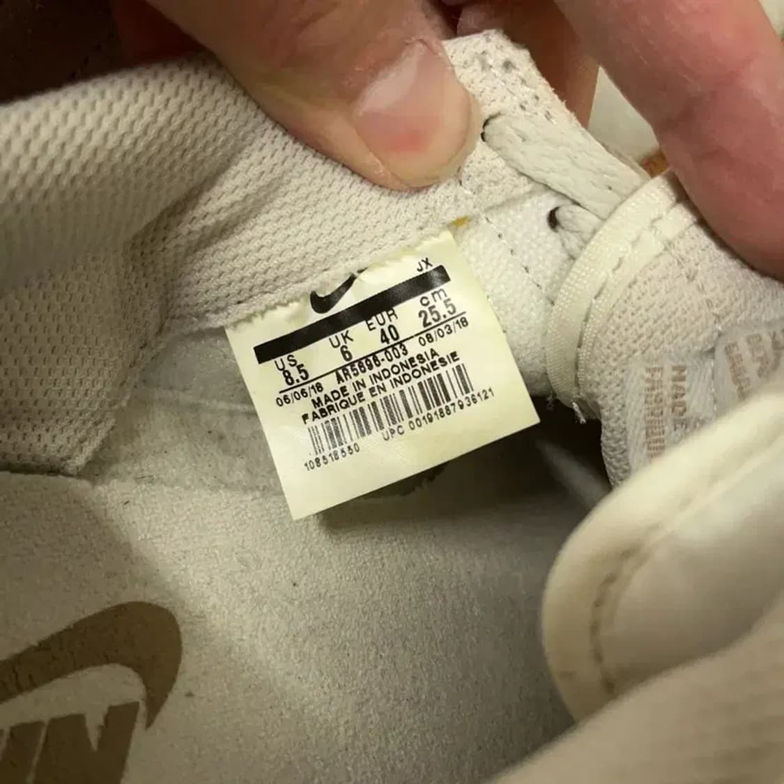 나이키 클래식 코르테즈 스니커즈 운동화 255 G08298 상품이미지5