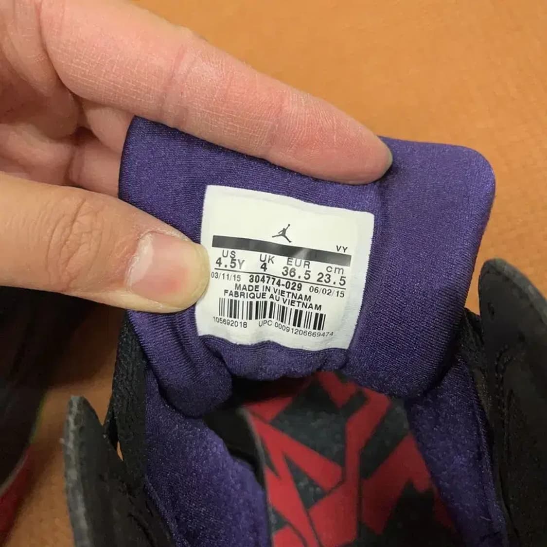 나이키 에어 조던 7 레트로 스니커즈 운동화 235 G08303 상품이미지5