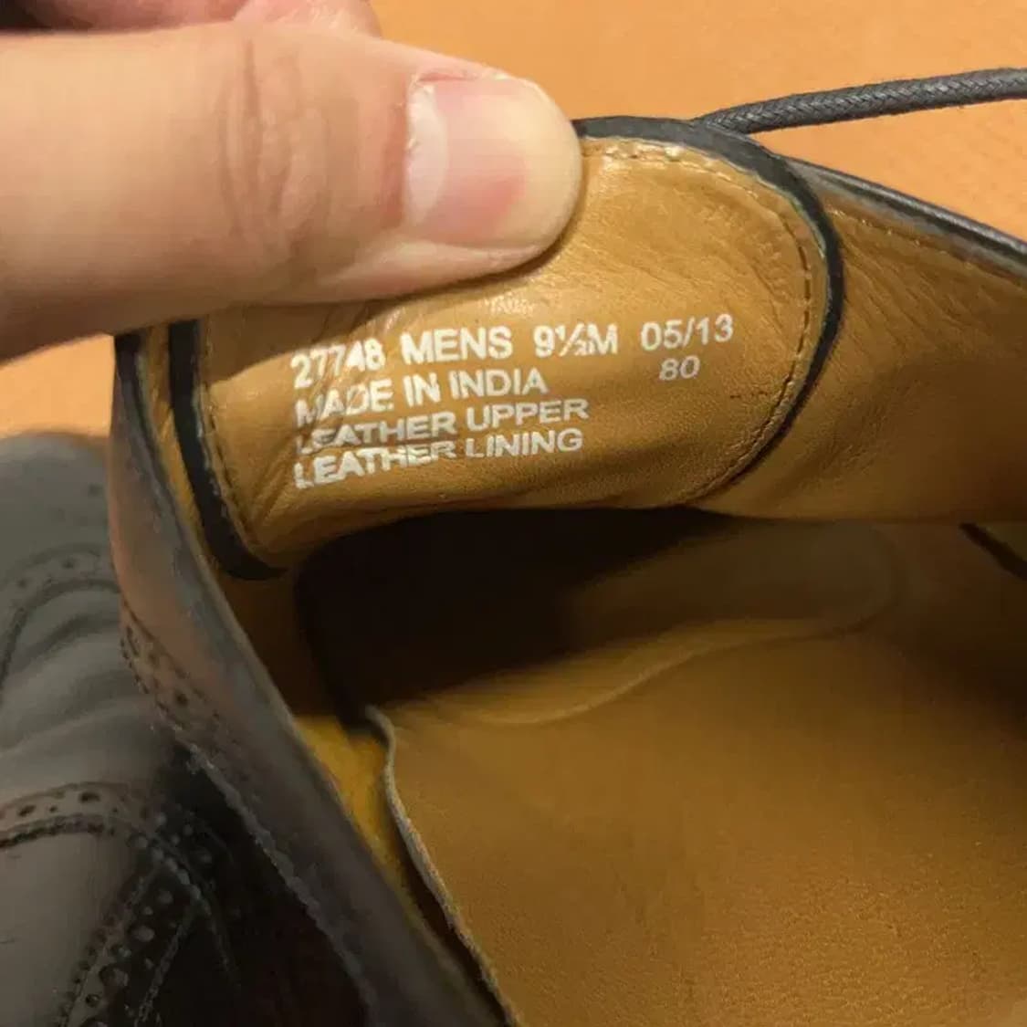 에스프렌도 남성 정장구두 윙팁 로퍼 9.5 G08312 상품이미지5