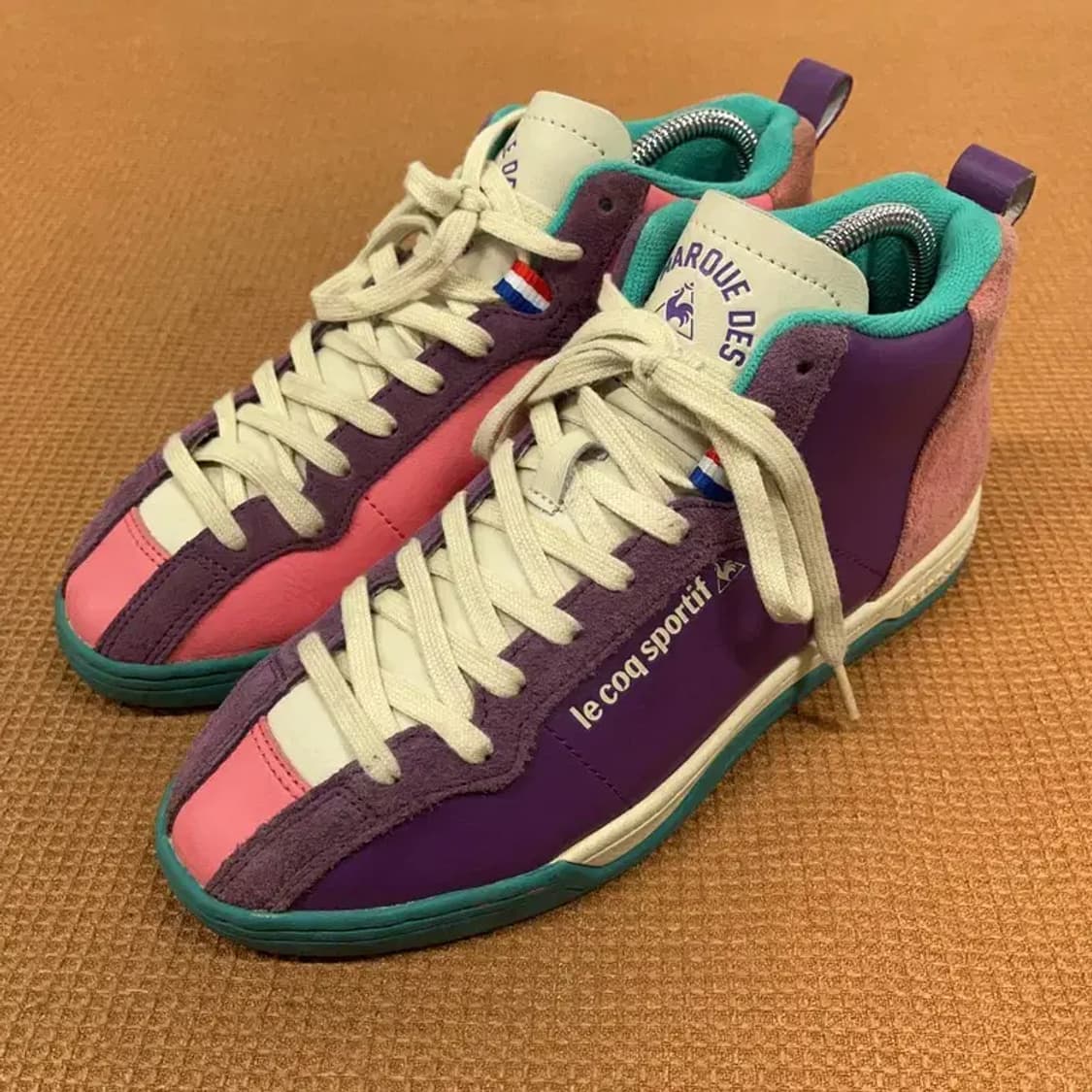 르꼬끄 올드스쿨 퍼플 하이 스니커즈 운동화 240 G08311 상품이미지1
