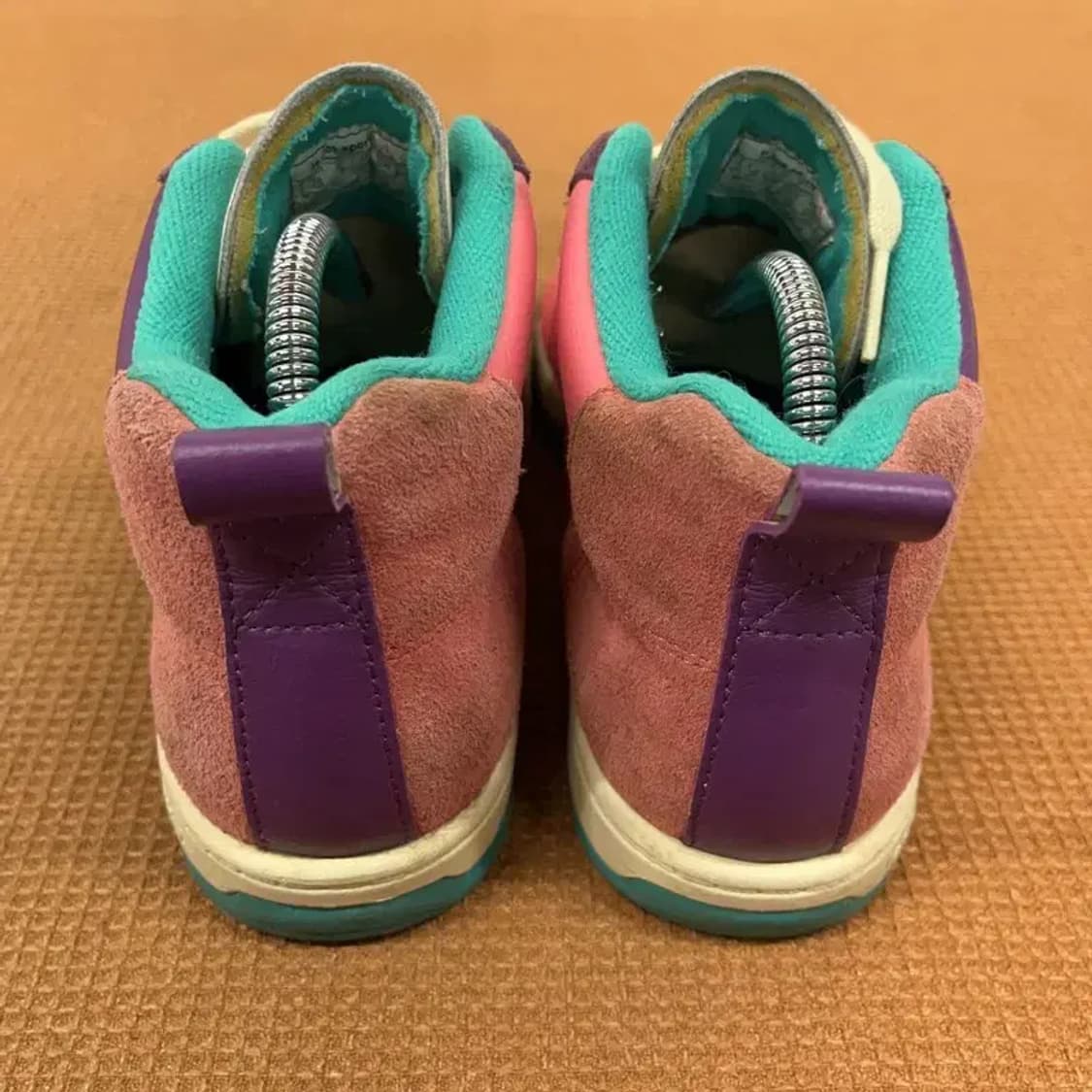 르꼬끄 올드스쿨 퍼플 하이 스니커즈 운동화 240 G08311 상품이미지2
