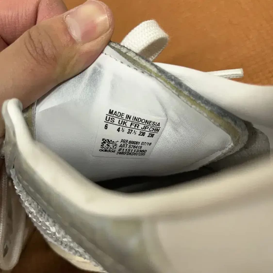 아디다스 슈퍼스타 80s 실버 스니커즈 운동화 230 G08320 상품이미지5