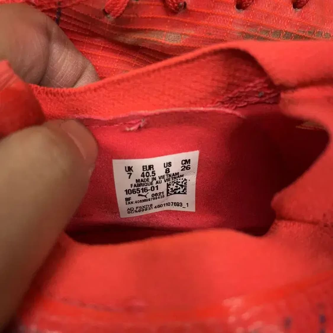 푸마 울트라 1.3 프로 케이지 축구화 운동화 260 G08351 상품이미지5