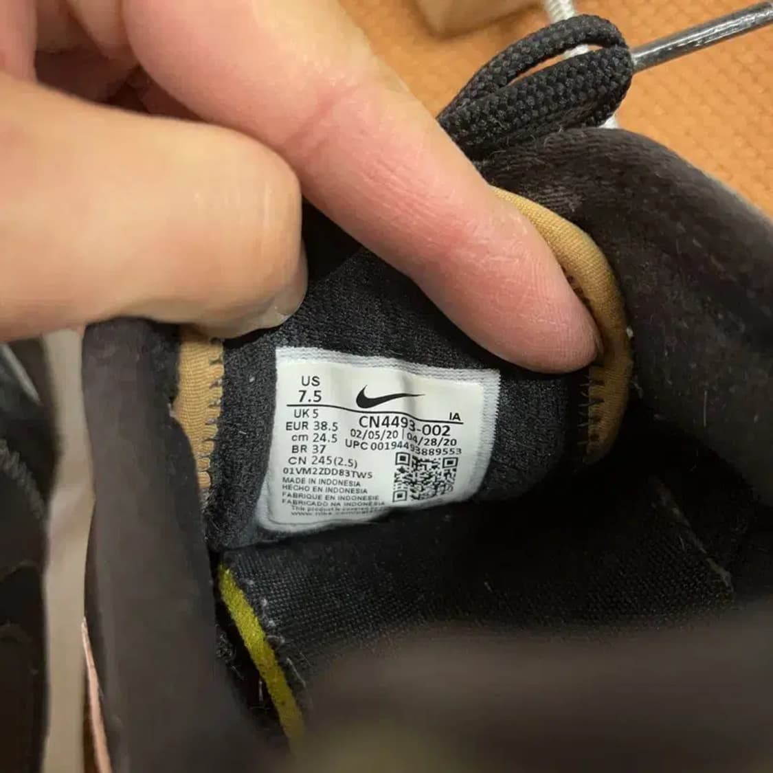 나이키 아츠마 스니커즈 운동화 245 G08352 상품이미지5