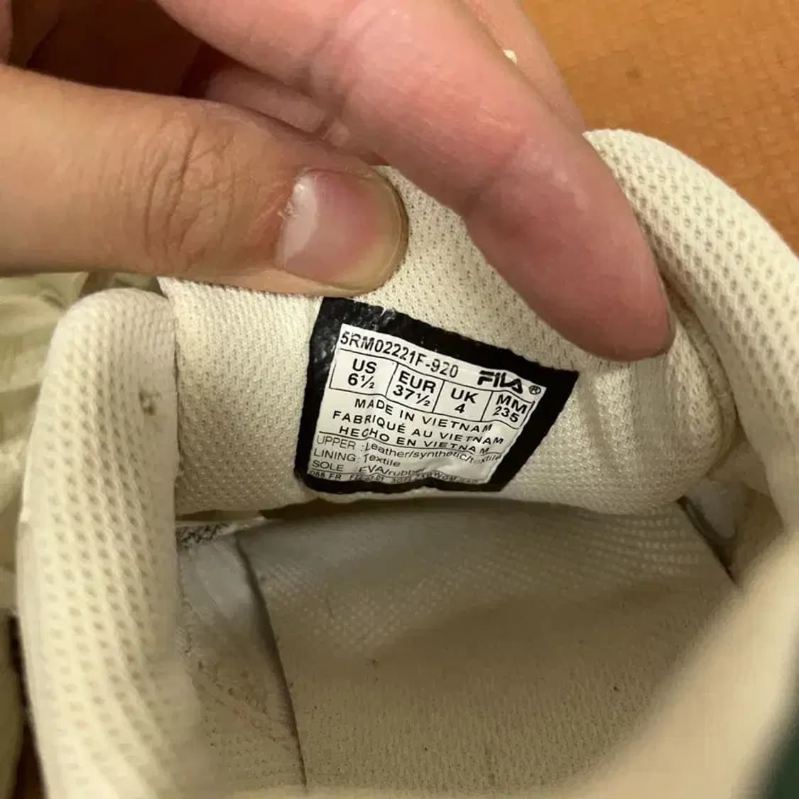 필라 FILA 캐주얼 운동화 신발 235 G08372 상품이미지5