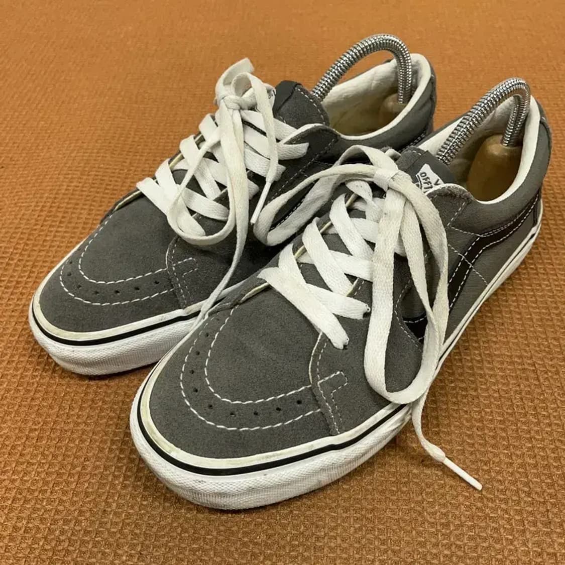 반스 올드스쿨 스웨이드 그레이 스니커즈 신발 240 G08377 상품이미지1