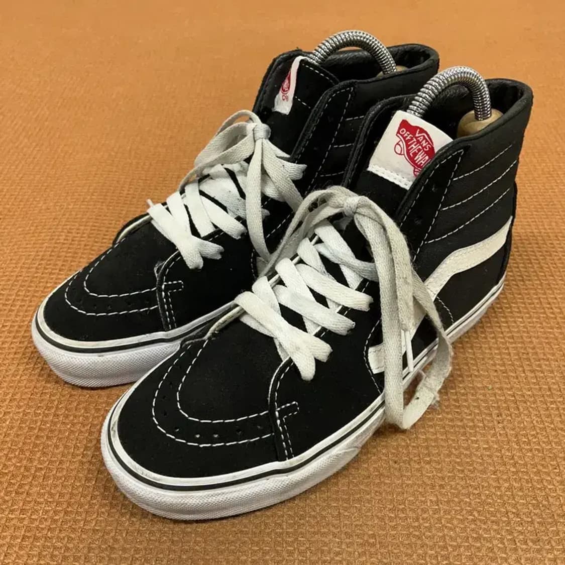 반스 올드스쿨 블랙 하이 스니커즈 여자 신발 235 G08379 상품이미지1