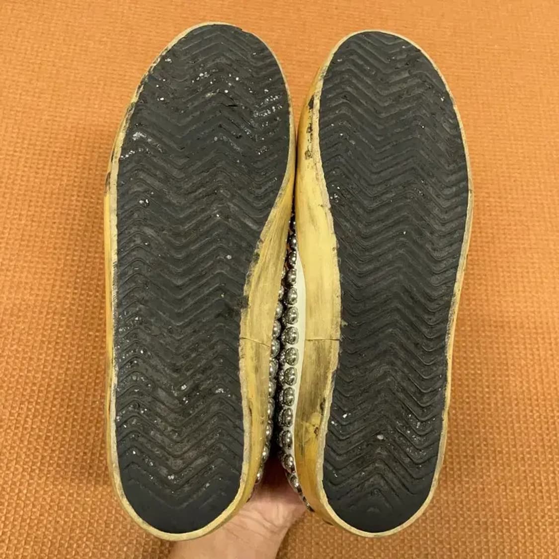 골든구스 슈퍼스타 찡 실버 스니커즈 신발 36 G08404 상품이미지4