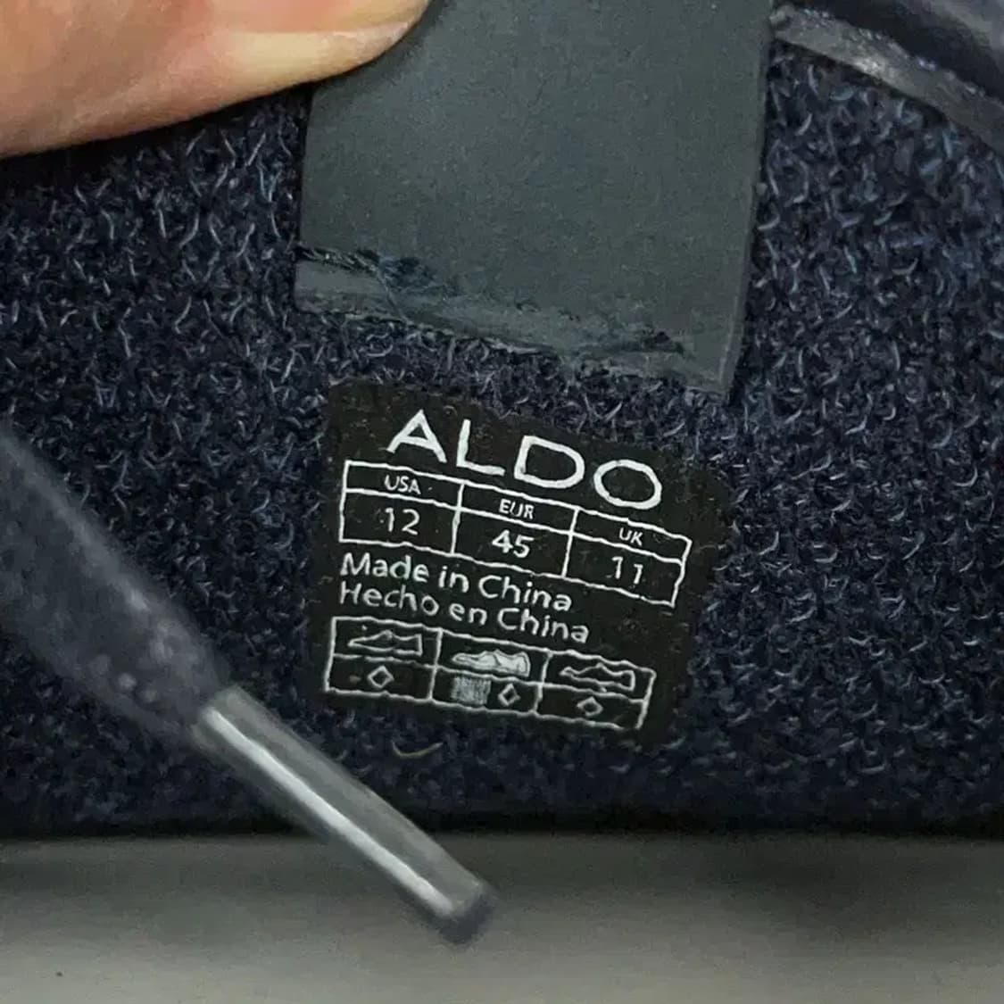 알도 ALDO 네이비 스니커즈 남자 신발 UK11 G08412 상품이미지6