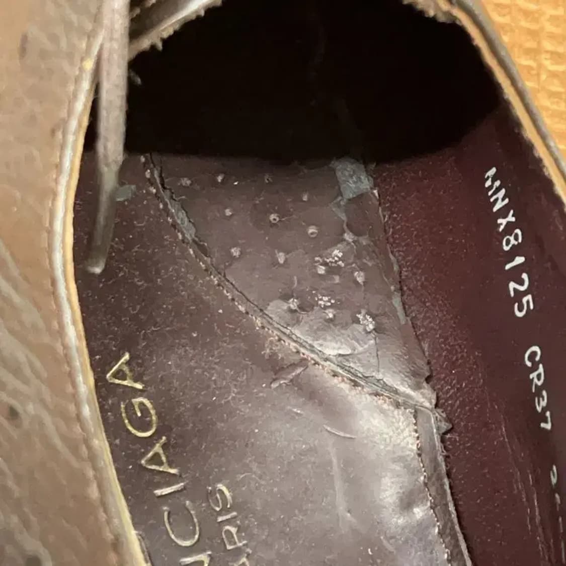 발렌시아가 남성 정장구두 윙팁 로퍼 265 G08452 상품이미지6