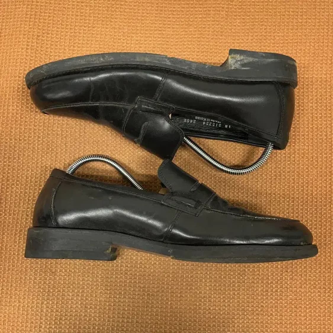 탠디 블랙 가죽 로퍼 정장구두 신발 245 G08462 상품이미지3