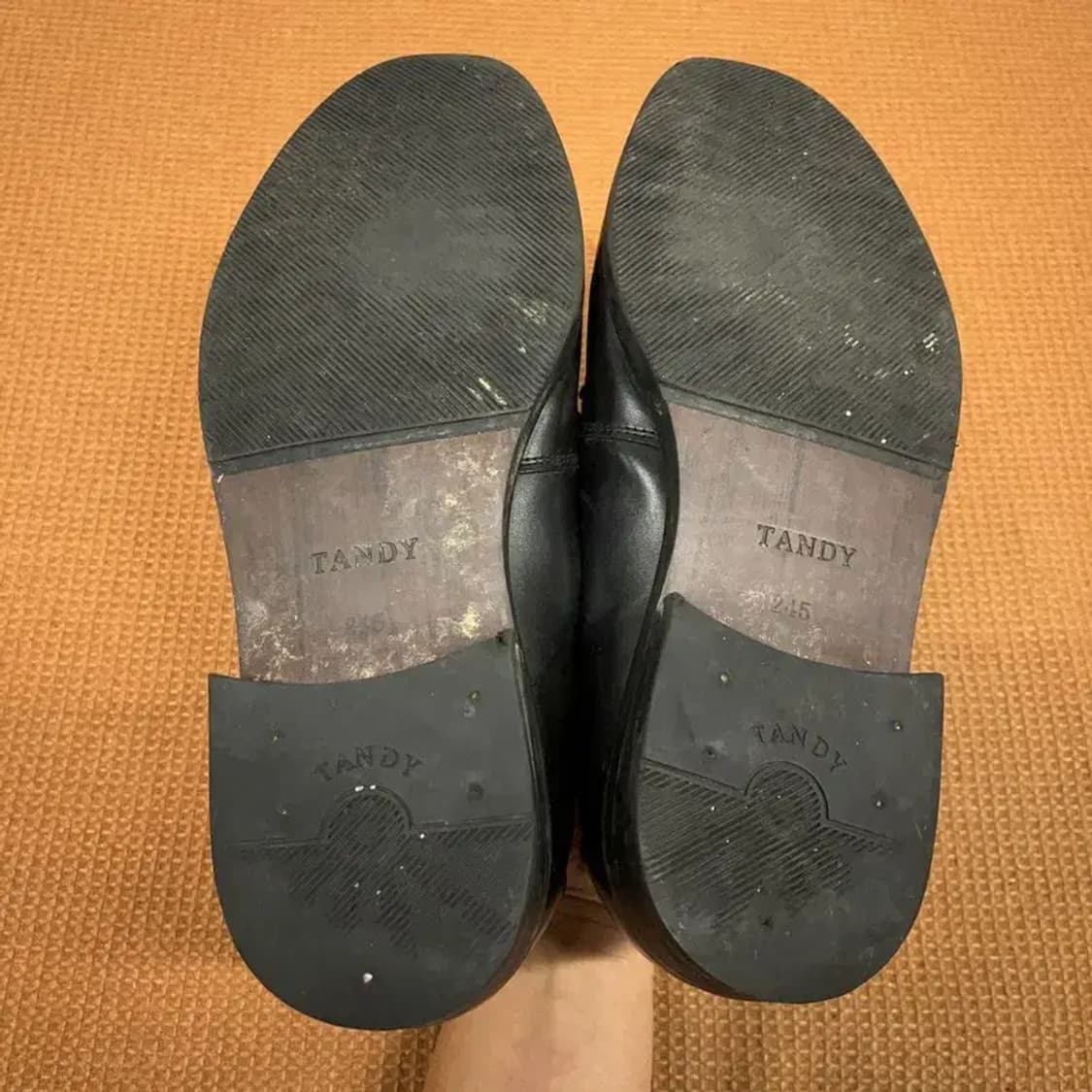 탠디 블랙 가죽 로퍼 정장구두 신발 245 G08462 상품이미지4