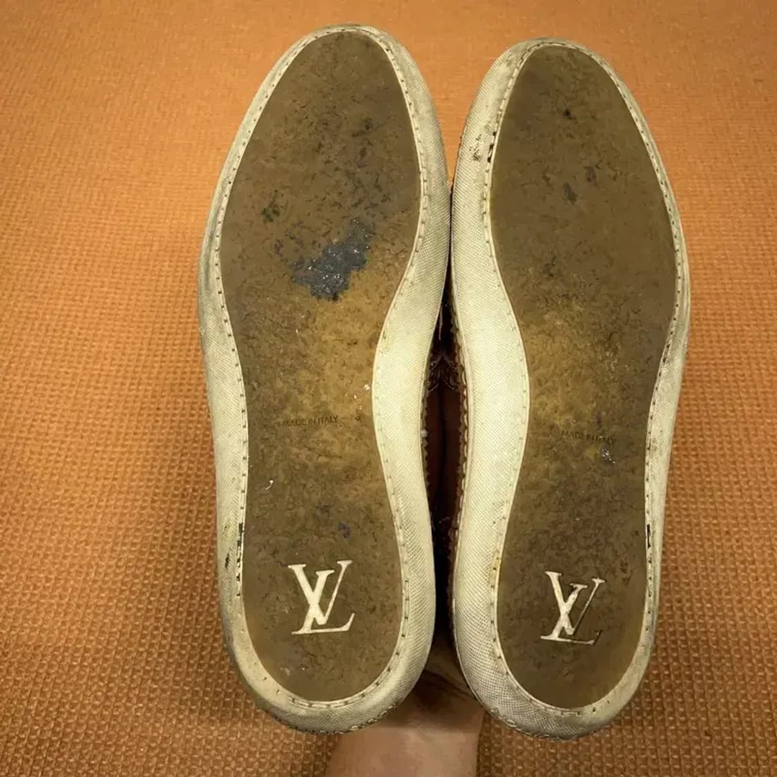 루이비통 정품 남성 정장구두 윙팁 로퍼 5.5 G08478 상품이미지4