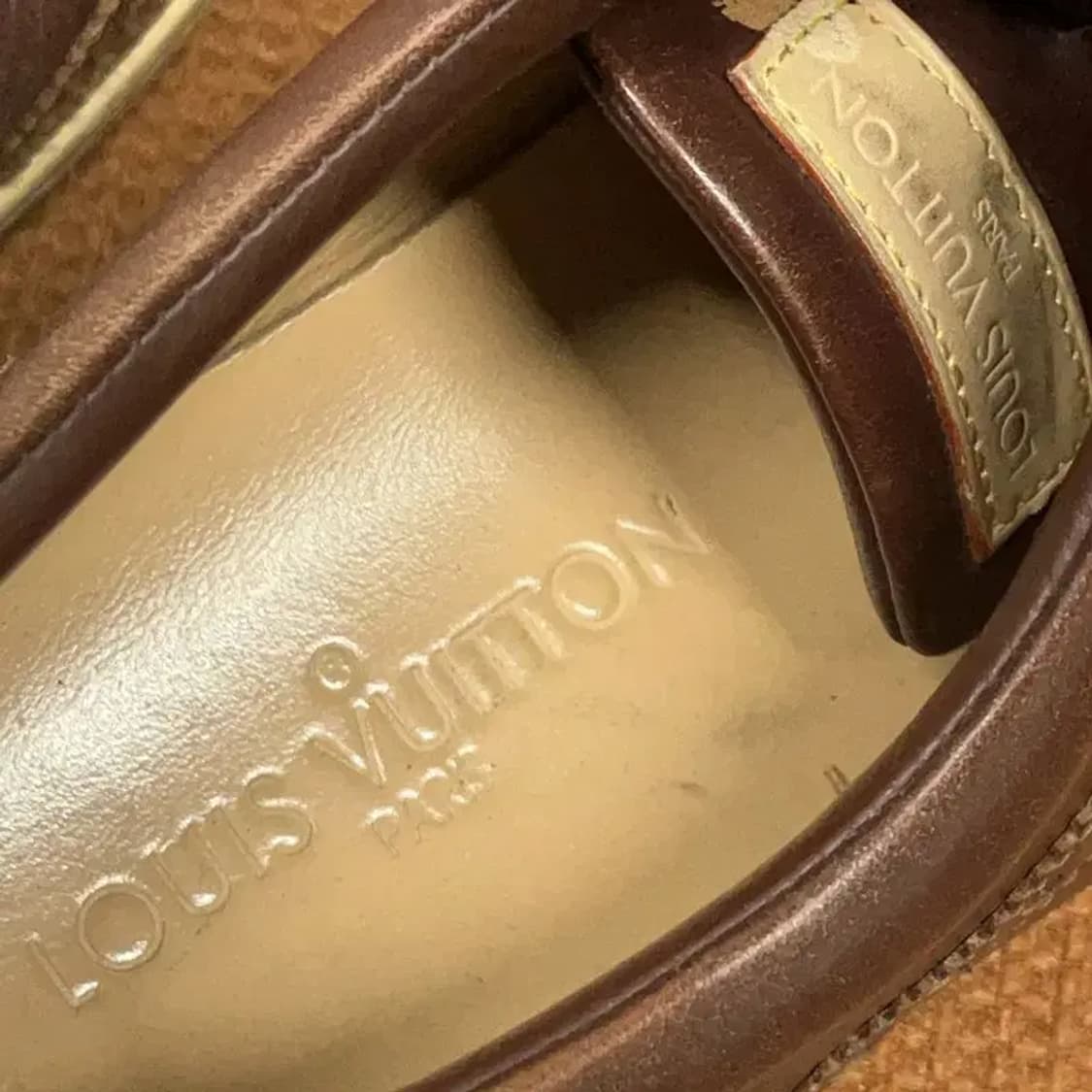 루이비통 정품 남성 정장구두 윙팁 로퍼 5.5 G08478 상품이미지6